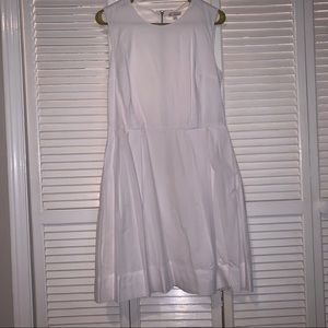 GAP white linen dress